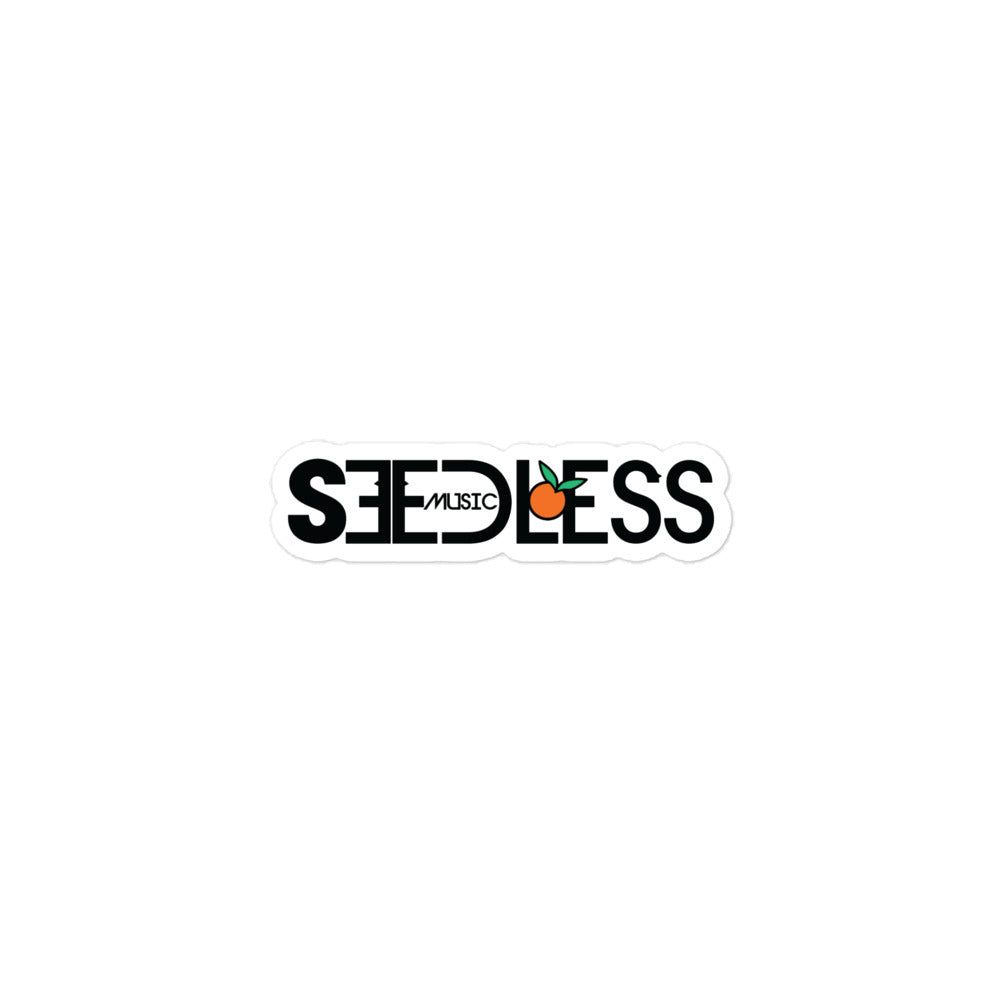 Seedless Logo Kiss-Cut Sticker