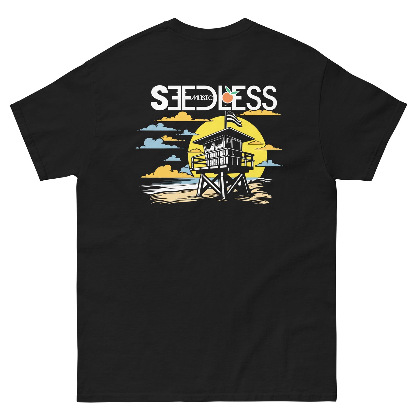 Classic Seedless Logo Tee (Unisex / Black)